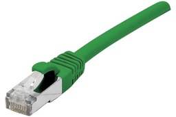 Cordon RJ45 catégorie 6A S/FTP vert - 0,3 m [858434]