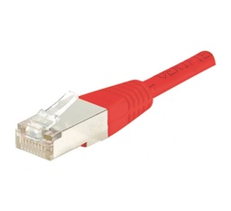 Cordon RJ45 catégorie 6 F/UTP rouge - 0,3 m [842041]