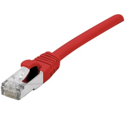 Cordon RJ45 catégorie 6A S/FTP  rouge - 1 m [858468]