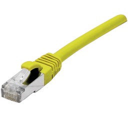 Cordon RJ45 catégorie 6A S/FTP  jaune - 3 m [858423]