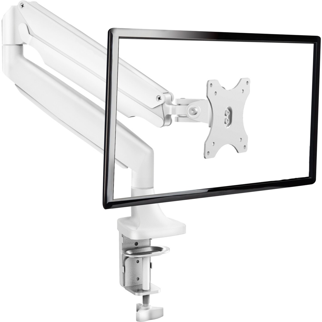 G100 WHITE Support bureau écrans PC