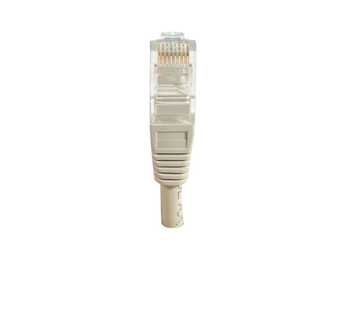 Cordon RJ45 catégorie 6 U/UTP gris CCA - 0,15 m