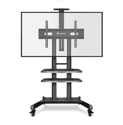 TS1881 BLACK Support à roulettes  50" à 86" [TS1881 BLACK]