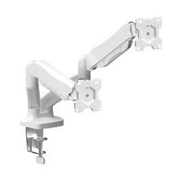 G160 WHITE Support bureau 2 écrans [G160 WHITE]