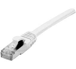 [11385037609N] Cordon RJ45 catégorie 6A F/UTP LSOH snagless blanc - 0,3 m